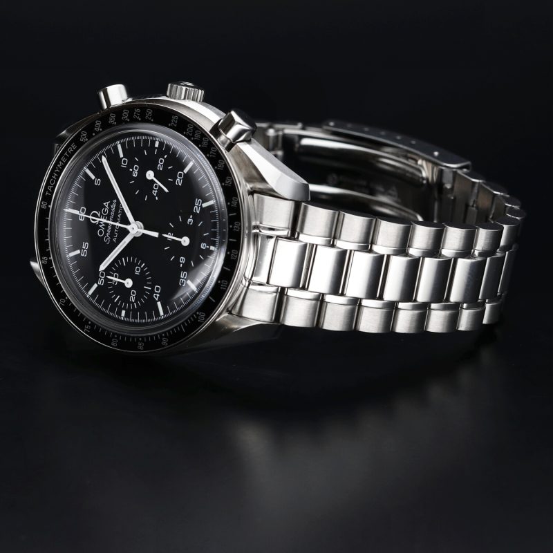 1998 Omega Speedmaster Reduced 35105000 Automatico 39mm con Scatola & Garanzia Revisionato! - immagine 15