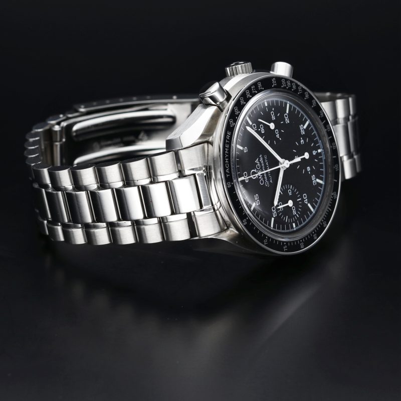 1998 Omega Speedmaster Reduced 35105000 Automatico 39mm con Scatola & Garanzia Revisionato! - immagine 14