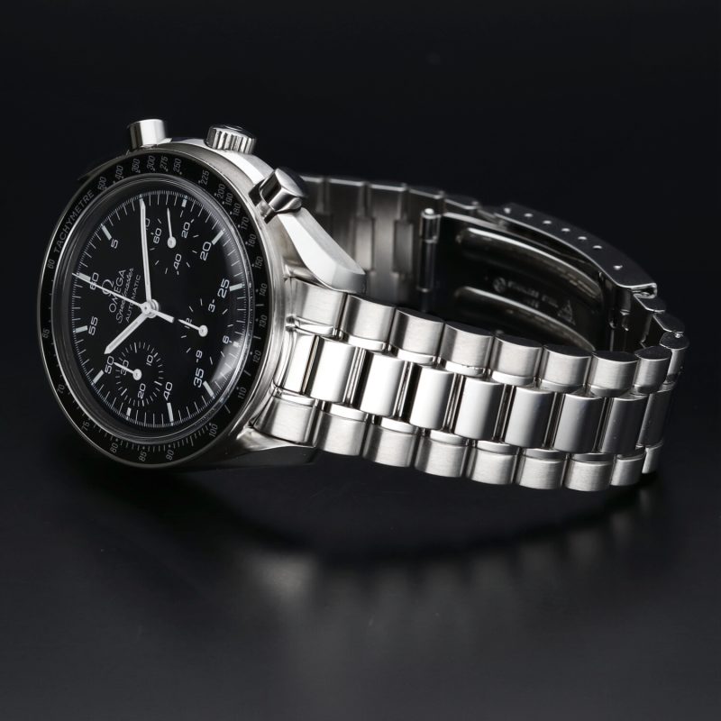 2006 Omega Speedmaster Reduced 35105000 Automatico 39mm Full-Set Scatola & Garanzia Originale - immagine 12