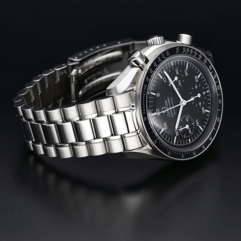 2006 Omega Speedmaster Reduced 35105000 Automatico 39mm Full-Set Scatola & Garanzia Originale - immagine 11