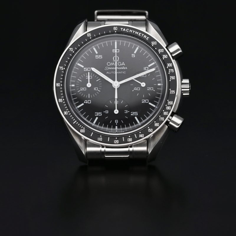 2006 Omega Speedmaster Reduced 35105000 Acciaio Automatico 39mm con Scatola & Garanzia - immagine 7