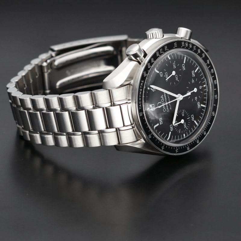 2006 Omega Speedmaster Reduced 35105000 Acciaio Automatico 39mm con Scatola & Garanzia - immagine 9