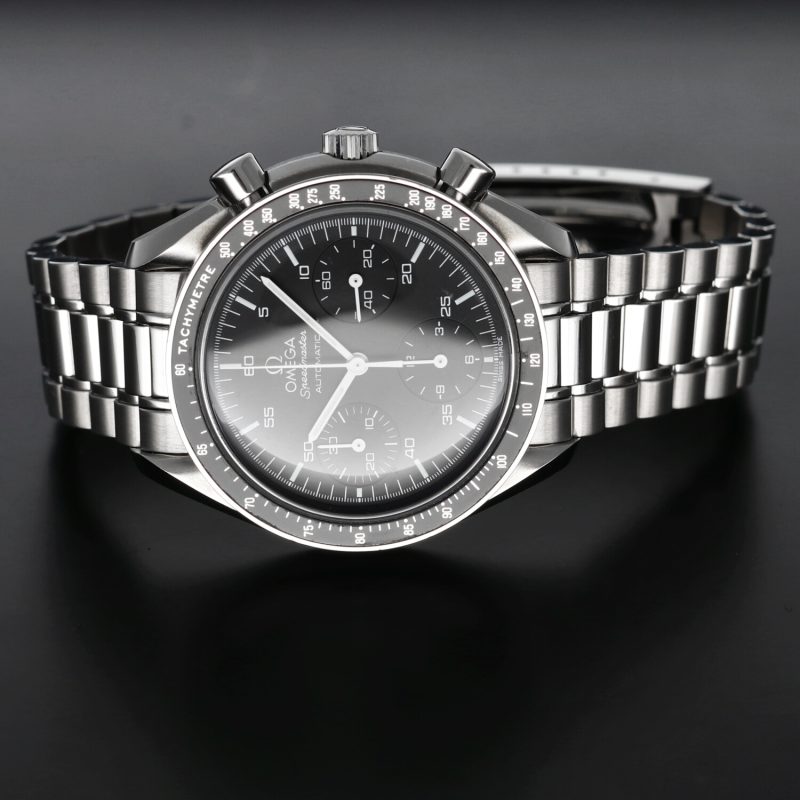 2006 Omega Speedmaster Reduced 35105000 Acciaio Automatico 39mm con Scatola & Garanzia - immagine 8