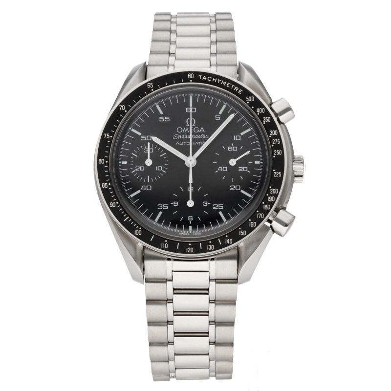 2010 Omega Speedmaster Reduced 35105000 Automatic Stainless Steel 39mm with Box & Cards - Image 3