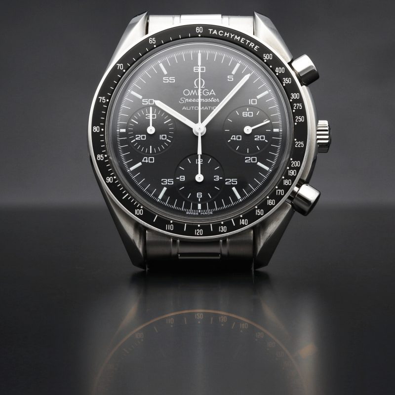 2010 Omega Speedmaster Reduced 35105000 Automatic Stainless Steel 39mm with Box & Cards - Image 11