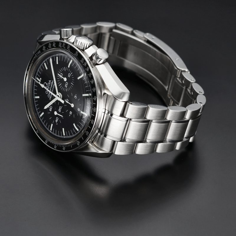 2001 Omega Speedmaster Professional Moonwatch 35705000 con Scatola e Garanzia - immagine 9