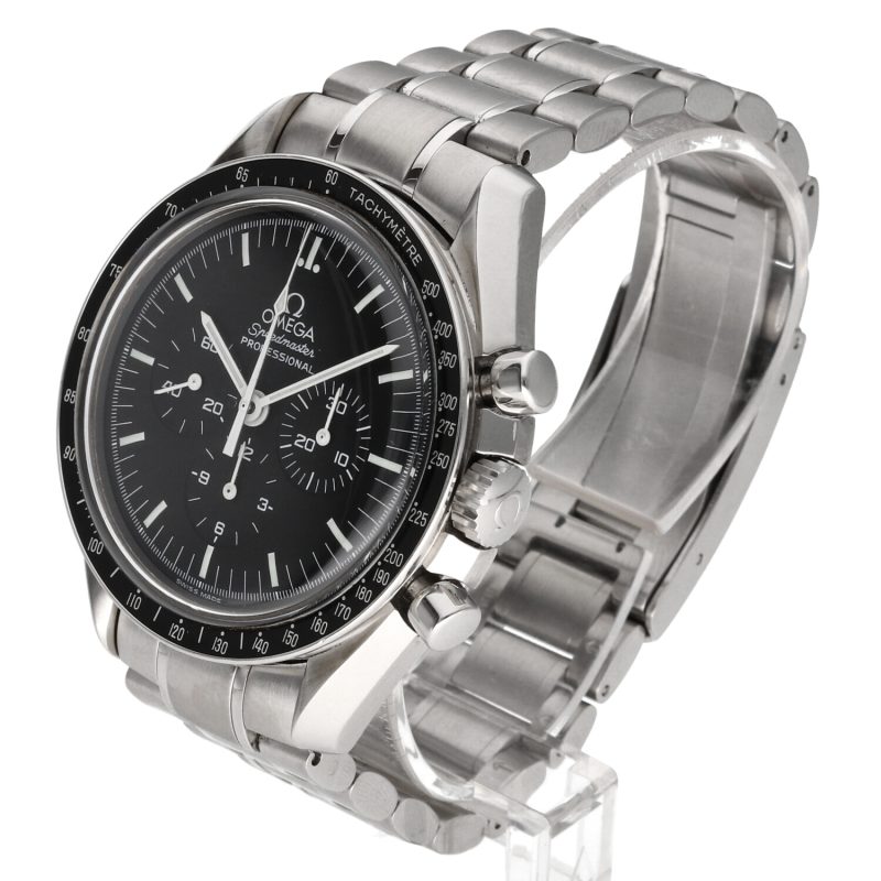 2001 Omega Speedmaster Professional Moonwatch 35705000 con Scatola e Garanzia - immagine 2