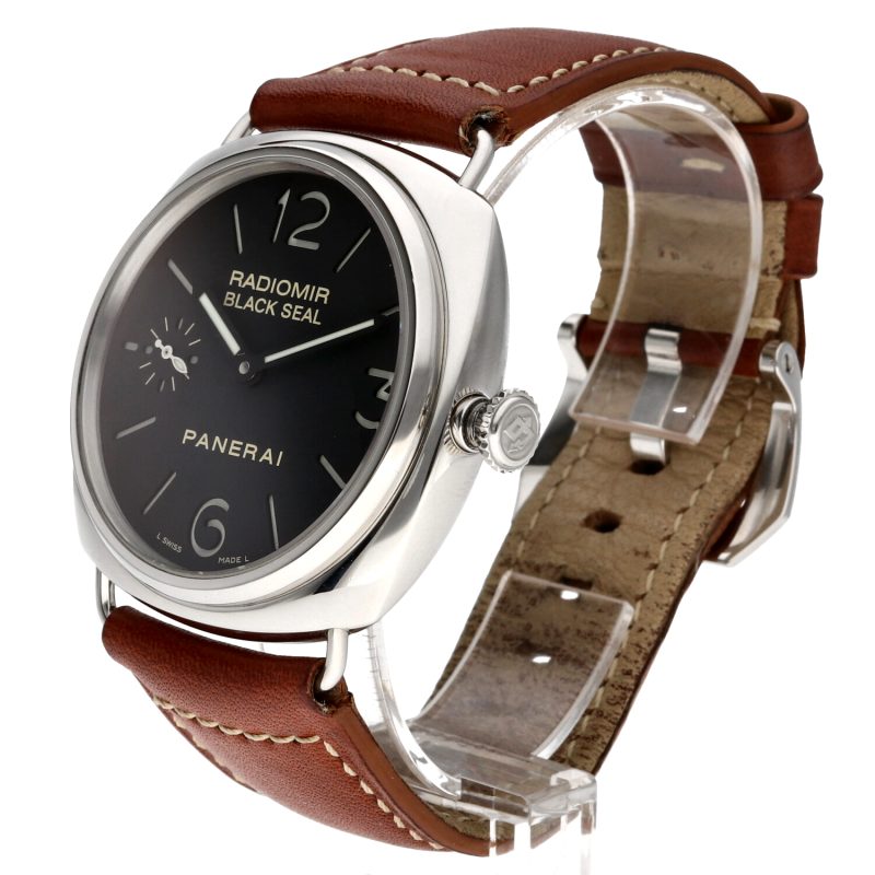 2005 Panerai Radiomir Black Seal PAM00183 Sandwich Dial with Box & Papers - Image 2