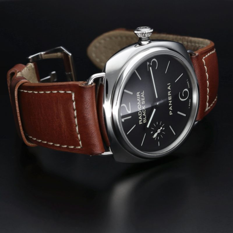 2005 Panerai Radiomir Black Seal PAM00183 Sandwich Dial with Box & Papers - Image 4