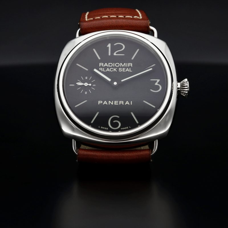 2005 Panerai Radiomir Black Seal PAM00183 Sandwich Dial with Box & Papers - Image 3