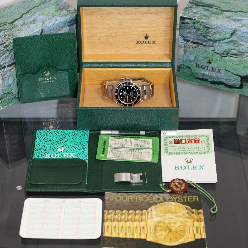 2001 Rolex Sea-Dweller 16600 Con Scatola Garanzia e Diver's Tool Kit - immagine 15