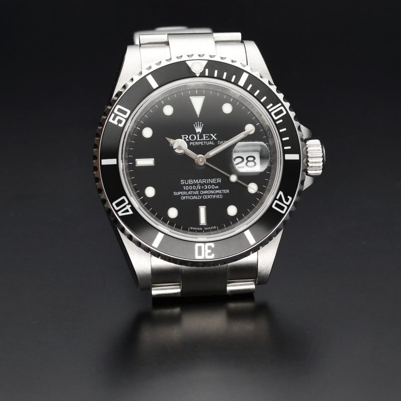 2008 Rolex Submariner 16610 RRR Bezel Engraved with Original Box and Card - Image 6