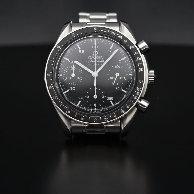 1997 Omega Speedmaster Reduced 35105000 Automatico 39mm con Scatola e Garanzia - immagine 4