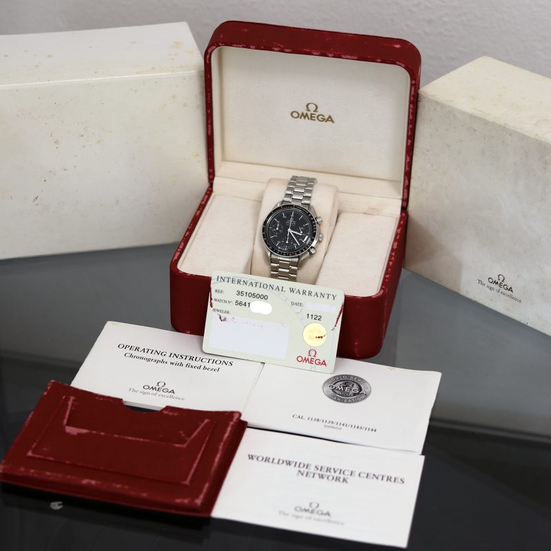 1997 Omega Speedmaster Reduced 35105000 Automatico 39mm con Scatola e Garanzia - immagine 16