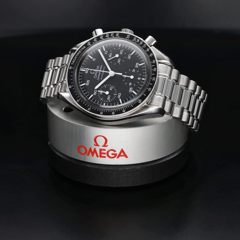 1998 Omega Speedmaster Reduced 35105000 Automatico 39mm con Scatola e Garanzia - immagine 3