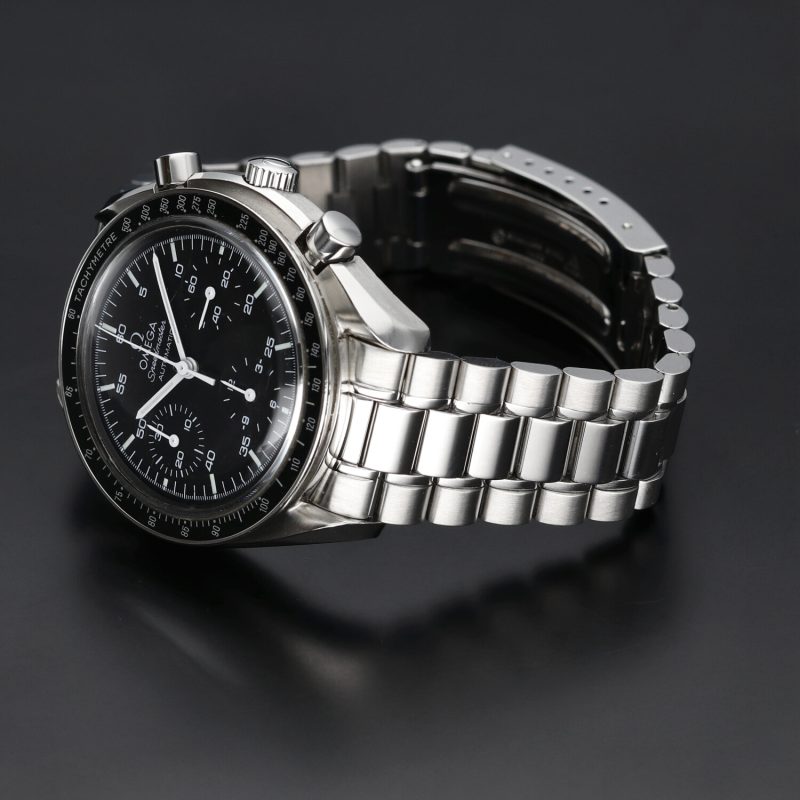 1998 Omega Speedmaster Reduced 35105000 Automatico 39mm con Scatola e Garanzia - immagine 11