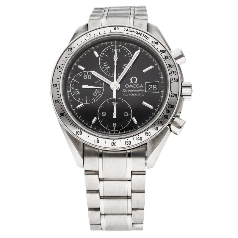 1999 Omega Speedmaster Date ref. 35135000 Automatico Acciaio 39mm Quadrante nero - Revisionato - immagine 3