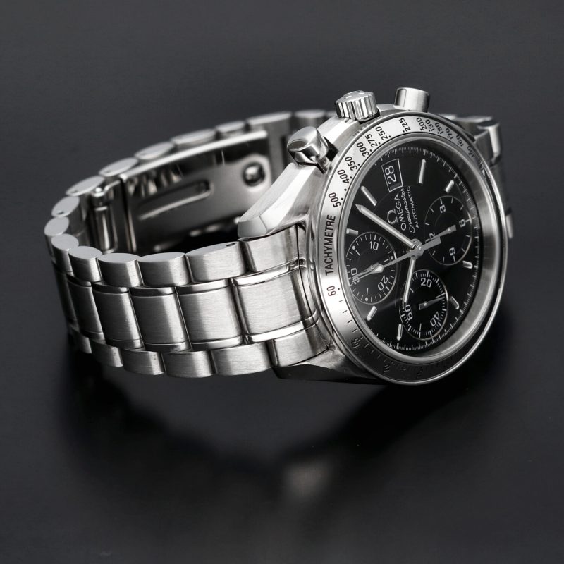 1999 Omega Speedmaster Date ref. 35135000 Automatico Acciaio 39mm Quadrante nero - Revisionato - immagine 12