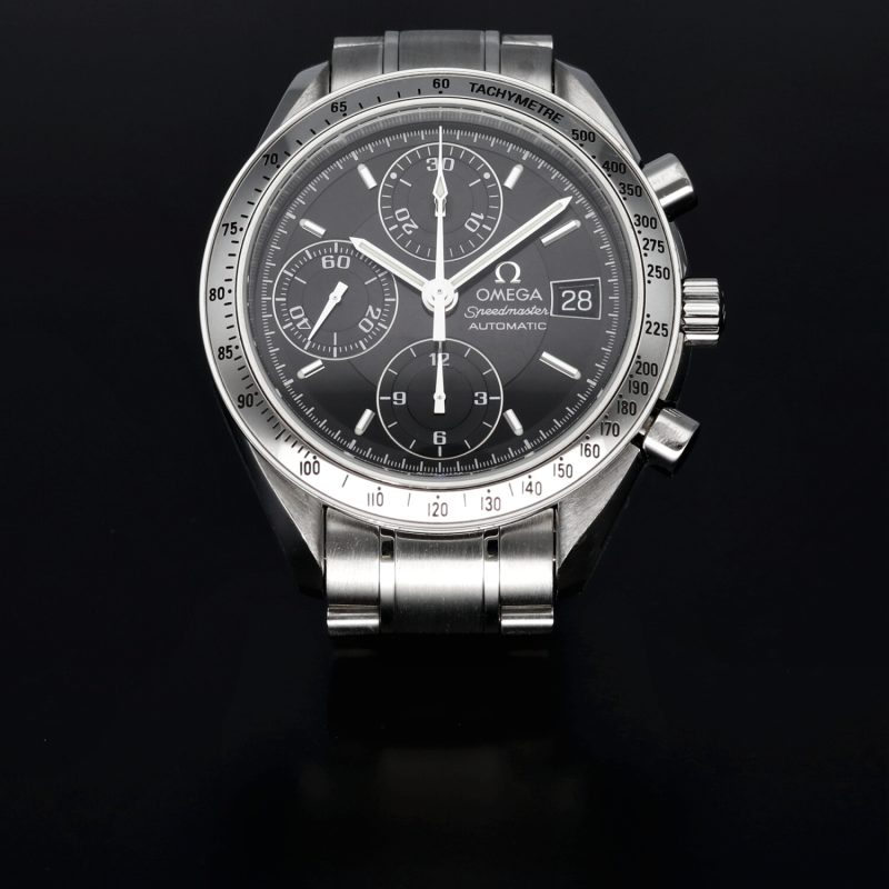 1999 Omega Speedmaster Date ref. 35135000 Automatico Acciaio 39mm Quadrante nero - Revisionato - immagine 11