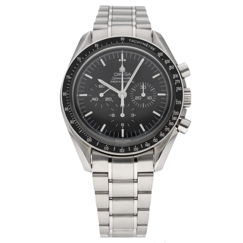 1998 Omega Speedmaster Professional Moonwatch 35705000 con Scatola e Garanzia. Revisionato - immagine 3