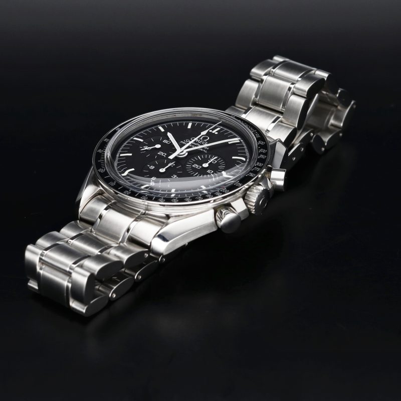 1998 Omega Speedmaster Professional Moonwatch 35705000 con Scatola e Garanzia. Revisionato - immagine 6