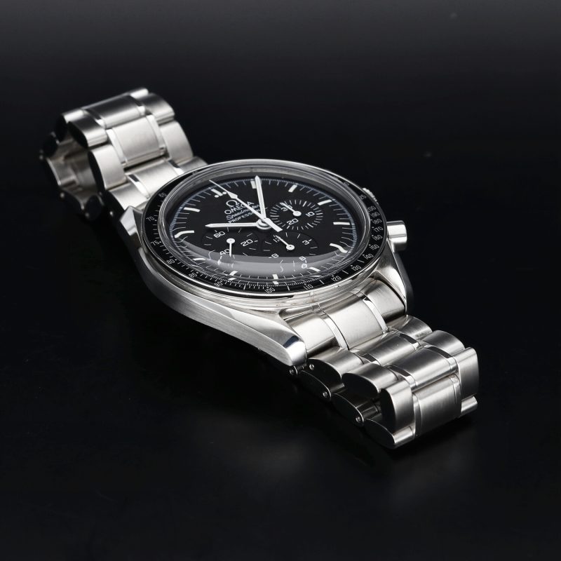 1998 Omega Speedmaster Professional Moonwatch 35705000 con Scatola e Garanzia. Revisionato - immagine 7