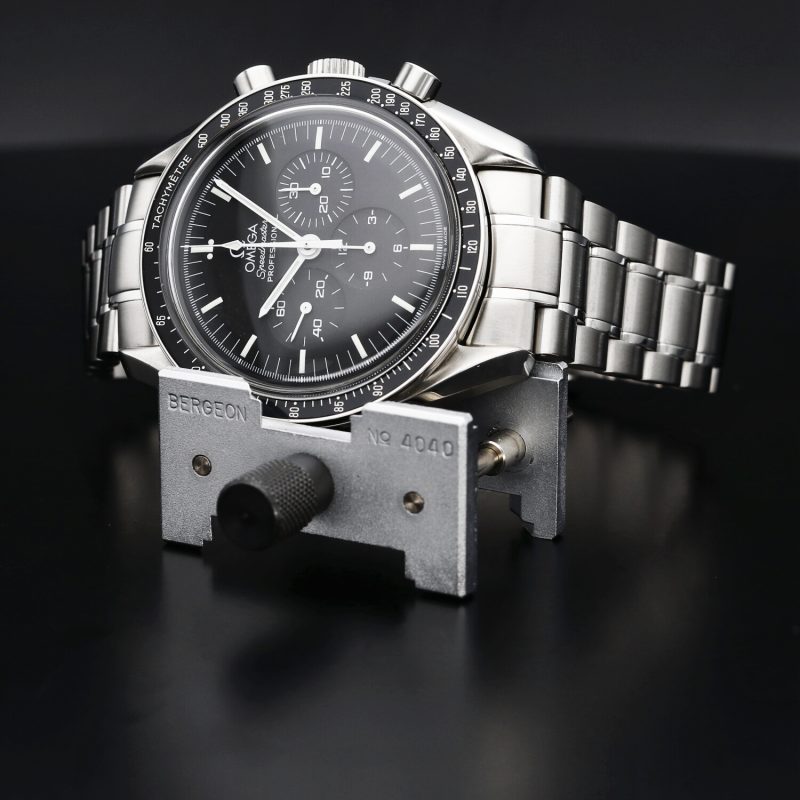 1998 Omega Speedmaster Professional Moonwatch 35705000 con Scatola e Garanzia. Revisionato - immagine 5