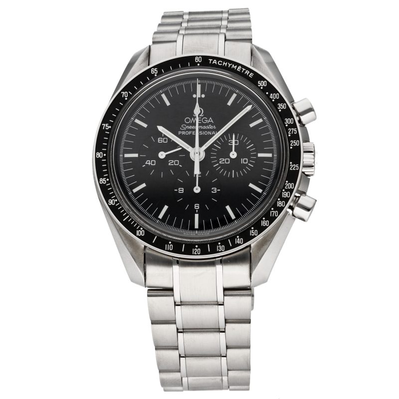 2007 Omega Speedmaster Professional Moonwatch ref. 35705000 with Original Box & Card. Serviced! - Image 3