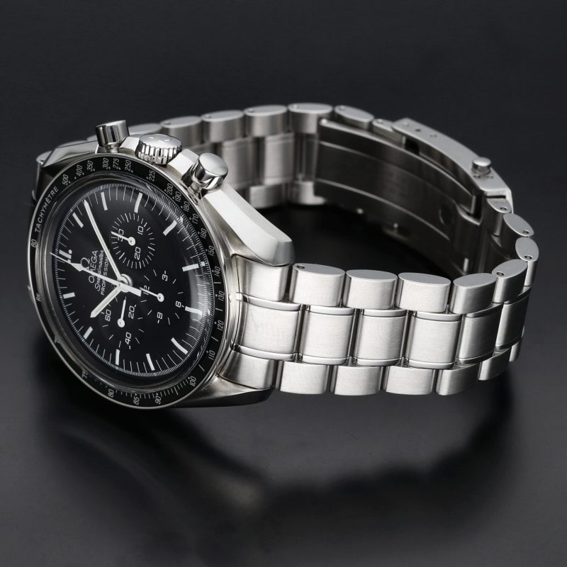 2007 Omega Speedmaster Professional Moonwatch ref. 35705000 with Original Box & Card. Serviced! - Image 12