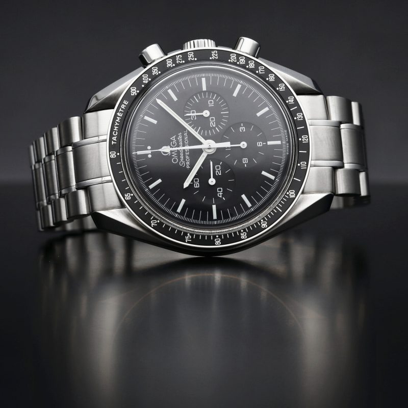 2007 Omega Speedmaster Professional Moonwatch ref. 35705000 with Original Box & Card. Serviced! - Image 13