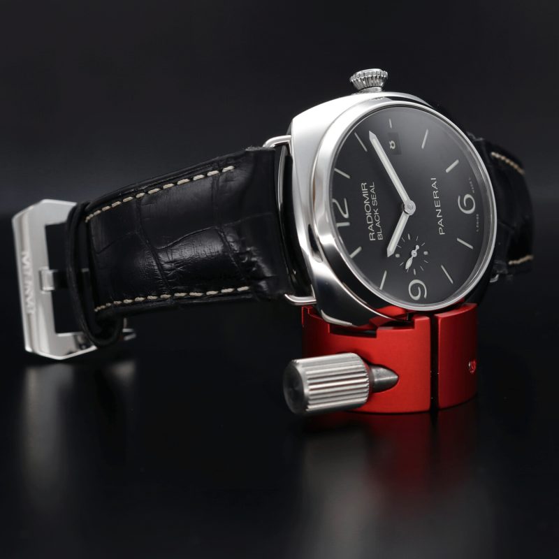 2014 Panerai Radiomir Black Seal 3 Days PAM00388 SS Automatic BLK "Sandwich" Dial with Box & Paper - Image 5