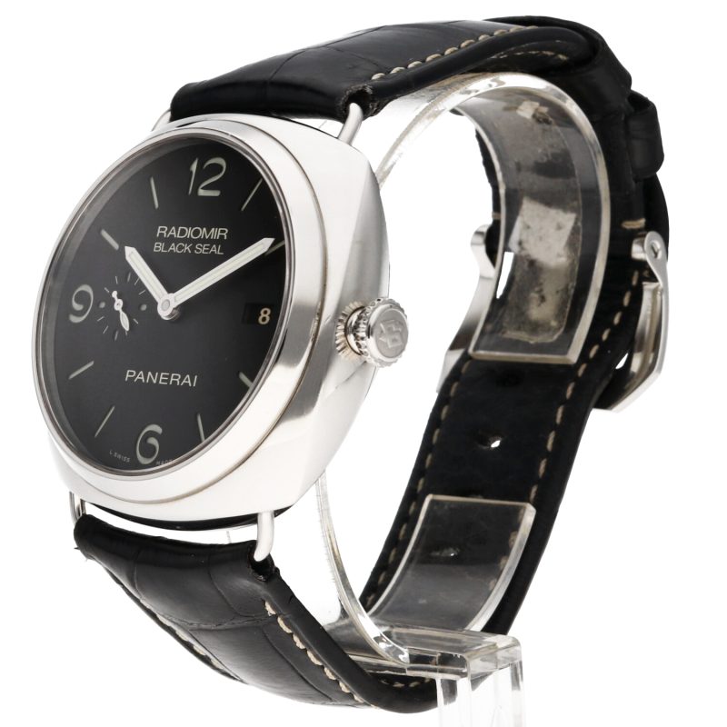 2014 Panerai Radiomir Black Seal 3 Days PAM00388 SS Automatic BLK "Sandwich" Dial with Box & Paper - Image 2