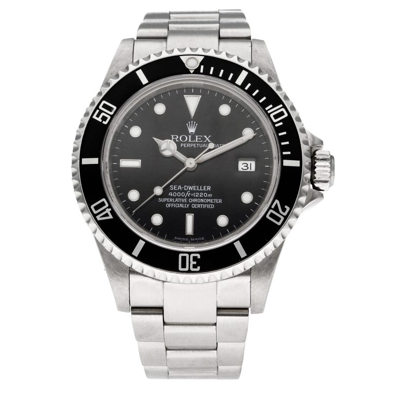 2004 Rolex Sea-Dweller 16600 Acciaio Automatico 40mm con Scatola e Diver's Tool Kit Revisionato! - immagine 3