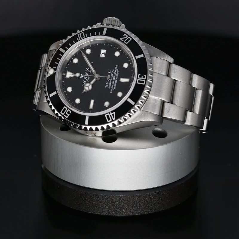 2004 Rolex Sea-Dweller 16600 Acciaio Automatico 40mm con Scatola e Diver's Tool Kit Revisionato! - immagine 5