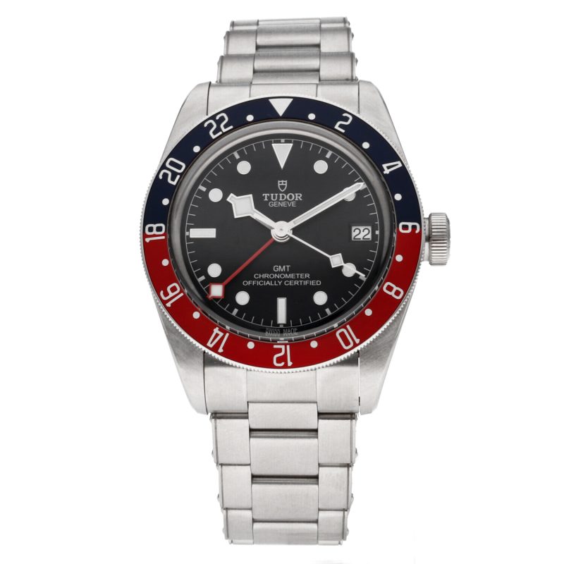 2021 Unworn Tudor Black Bay GMT 79830RB Automatic SS 41mm with Original Box and Card. - Image 3