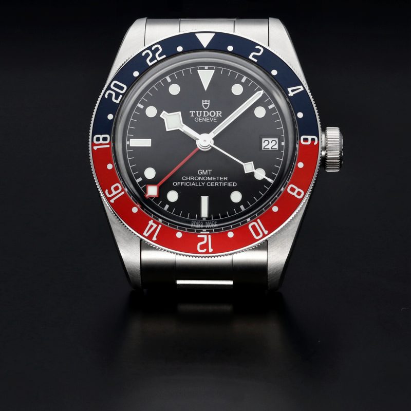 2021 Unworn Tudor Black Bay GMT 79830RB Automatic SS 41mm with Original Box and Card. - Image 4