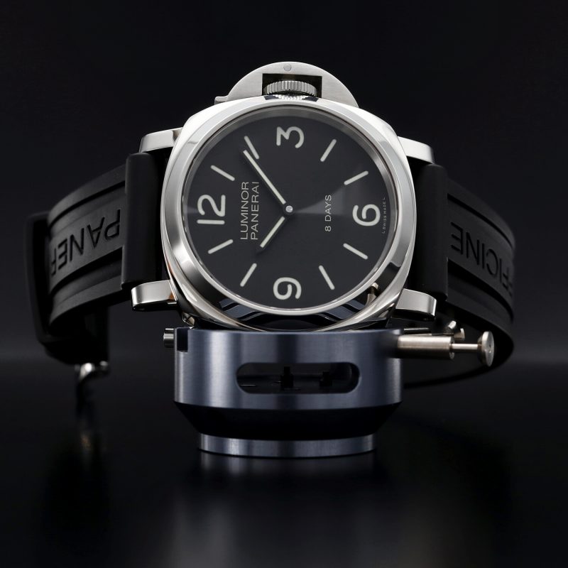 2018 Panerai Luminor Base 8 Days PAM00560 Acciaio Automatico 44mm con Scatola e Garanzia - immagine 8