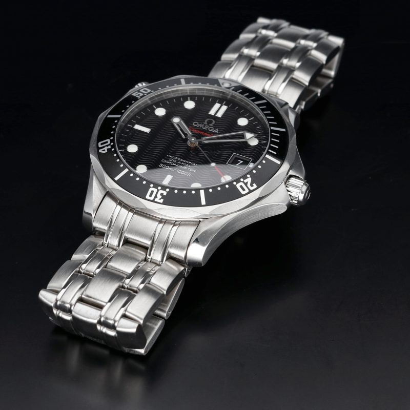 2010 Omega Seamaster 300M Co-Axial 21230412001002 Automatic Chronometer Stainless Steel 41mm Black Wave Dial - Image 10