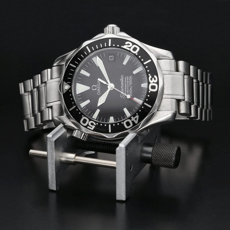 ca. 2005 Omega Seamaster 300M Chronometer 22525000 Automatic 36mm Black Wave Dial - Image 13