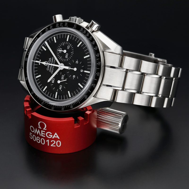 2015 Omega Speedmaster Professional Moonwatch 31130423001006 "Big Box" Carica Manuale Vetro Zaffiro con Scatola e Garanzia - immagine 4