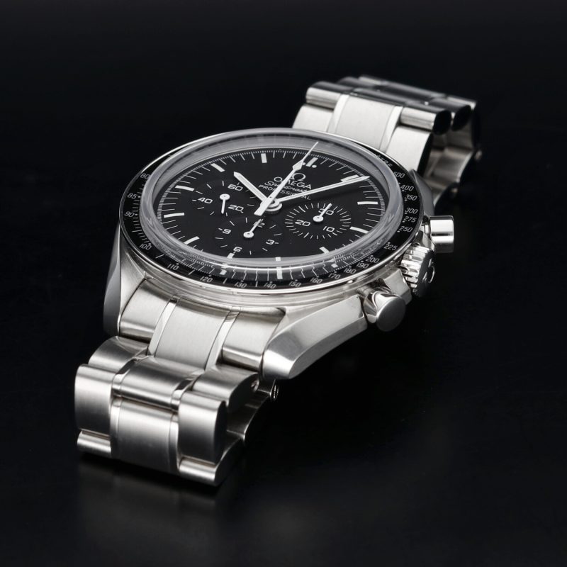 2015 Omega Speedmaster Professional Moonwatch 31130423001006 "Big Box" Carica Manuale Vetro Zaffiro con Scatola e Garanzia - immagine 11