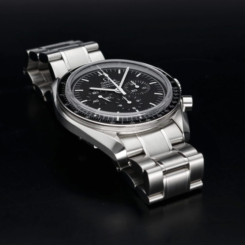 2015 Omega Speedmaster Professional Moonwatch 31130423001006 "Big Box" Carica Manuale Vetro Zaffiro con Scatola e Garanzia - immagine 10