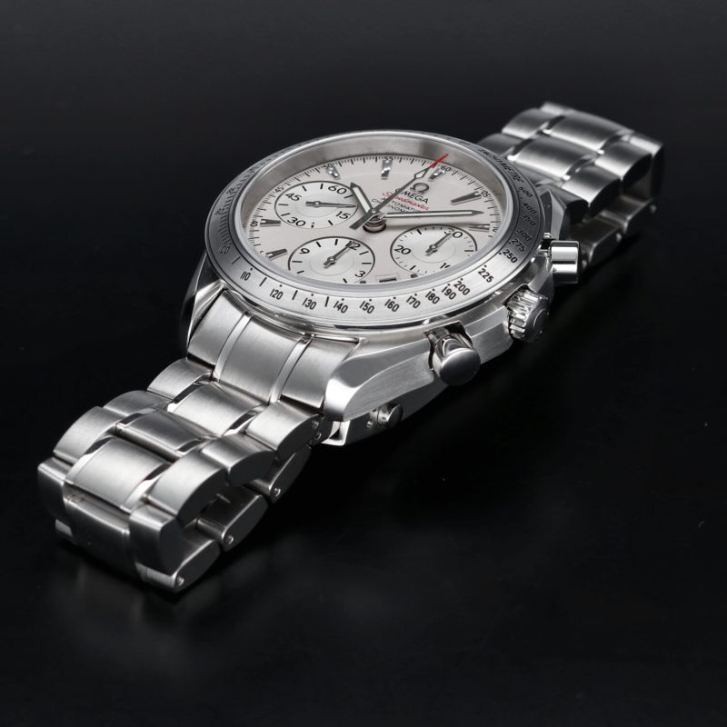 2009 Omega Speedmaster Date Chronometer 32310404002001 Automatico Acciaio 40mm Quadrante Argento - immagine 13