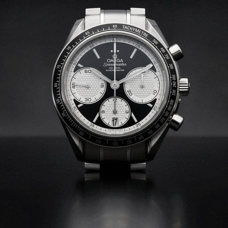 2021 Omega Speedmaster Racing Co-Axial 32630405001002 Automatic BLK Panda Dial with Box and Card NOS Condition - Image 10