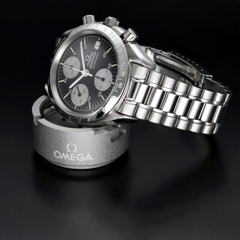 1993 Omega Speedmaster Date Reduced Automatico 35115000 Acciaio 39mm Quadrante Panda - Revisionato - immagine 3