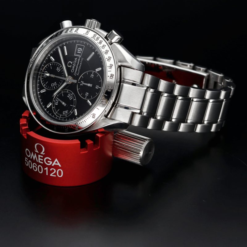 1998 Omega Speedmaster Date Automatico 35135000 Appena Revisionato presso Centro Assistenza Autorizzato Omega - immagine 5