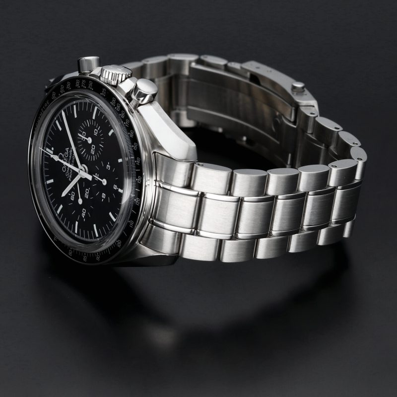 2002 Omega Speedmaster Professional Moonwatch 35735000 Acciaio 42mm Vetro Zaffiro Carica Manuale con Scatola e Garanzia - immagine 14