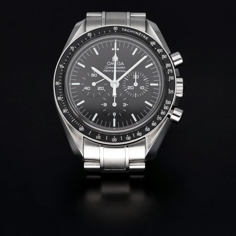 2002 Omega Speedmaster Professional Moonwatch 35735000 Acciaio 42mm Vetro Zaffiro Carica Manuale con Scatola e Garanzia - immagine 10