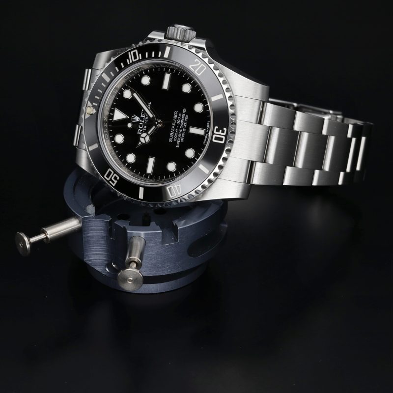 2017 Rolex Submariner No-Data 114060 Acciaio Automatico 40mm Lunetta in Ceramica con Scatola e Garanzia - immagine 4