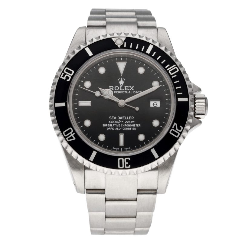 2001 Rolex Sea-Dweller 16600 Acciaio Automatico 40mm con Scatola e Diver Tool Kit - Appena Revisionato - immagine 3